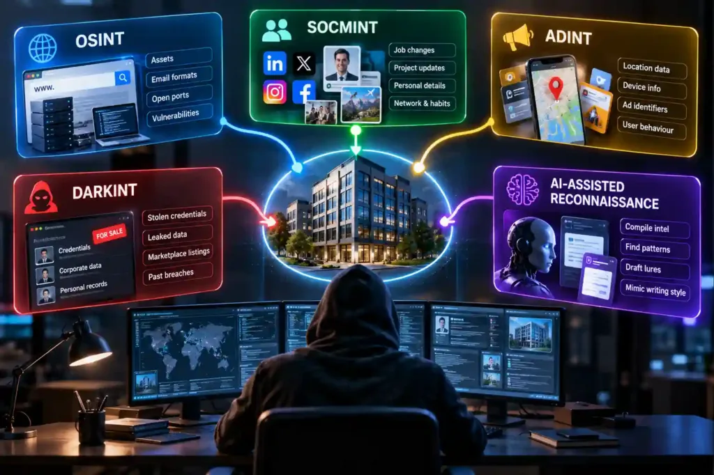The Five Sources Attackers Use to Profile Your Organisation