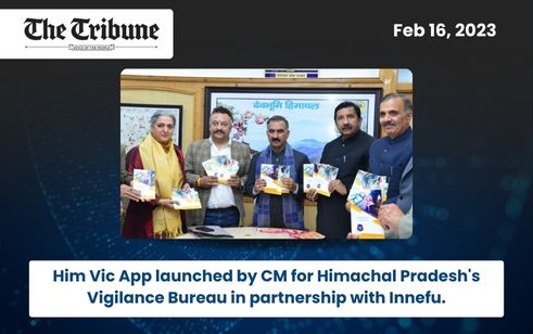Him Vic App launched by CM for Himachal Pradesh's Vigilance Bureau in partnership with Innefu