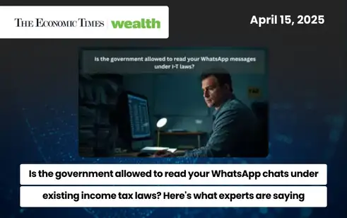 Is the government allowed to read your WhatsApp chats under existing income tax laws_ Heres what experts are saying