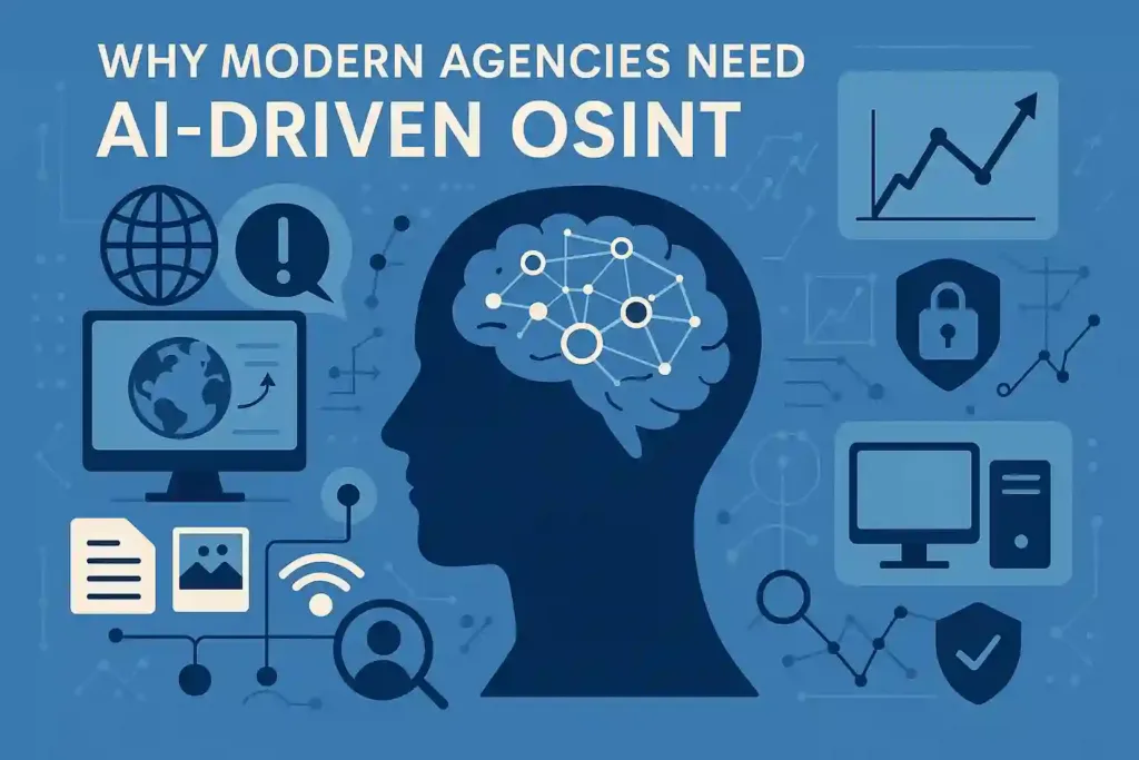 Why modern agencies need AI-driven OSINT