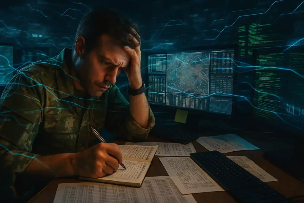 Traditional Defence Intelligence Fusion Centre with Manual Efforts