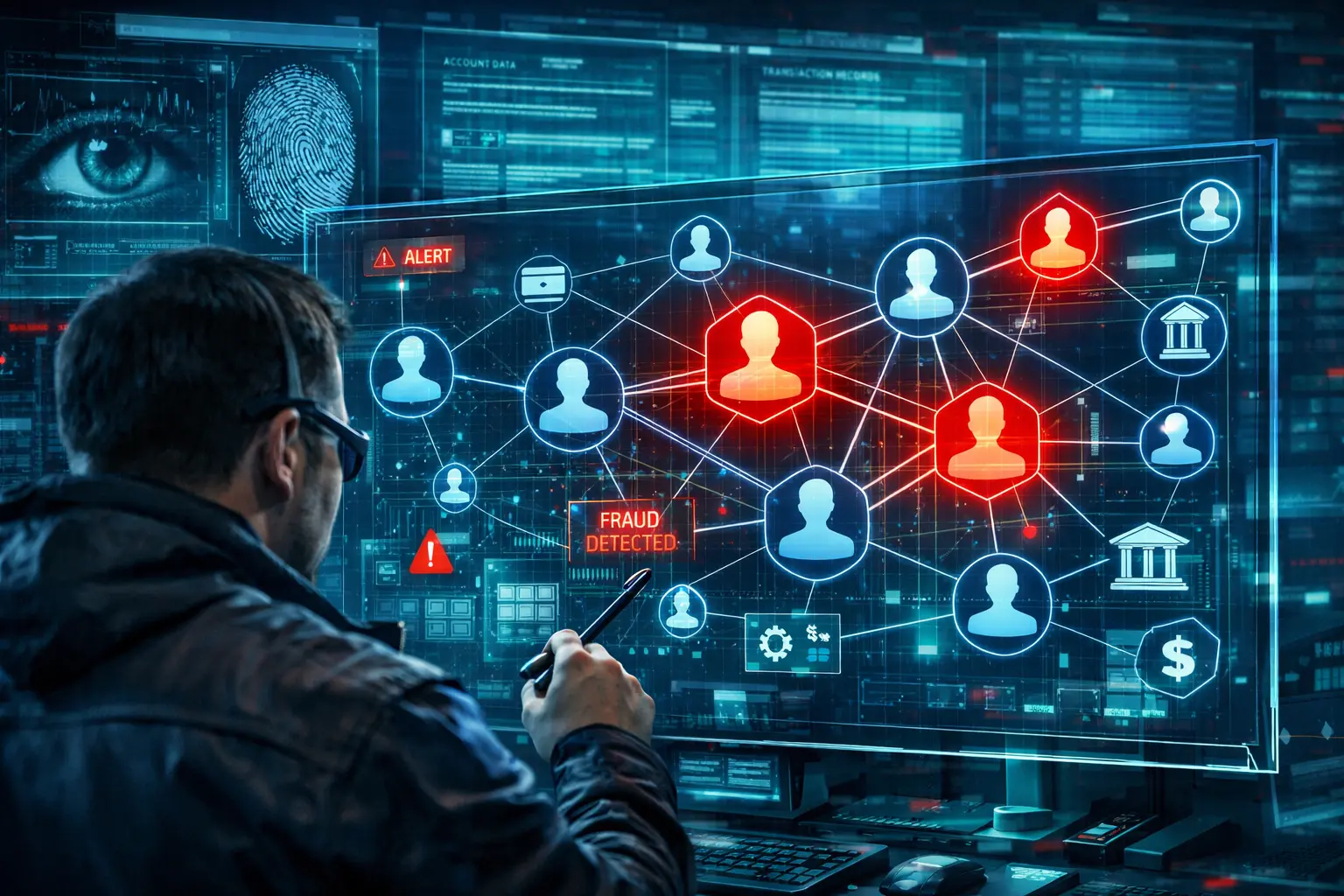 Identity Abuse in Financial Fraud Networks