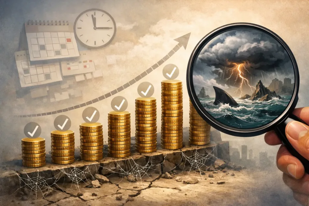 Gradual accumulation of tax credit without corresponding utilisation