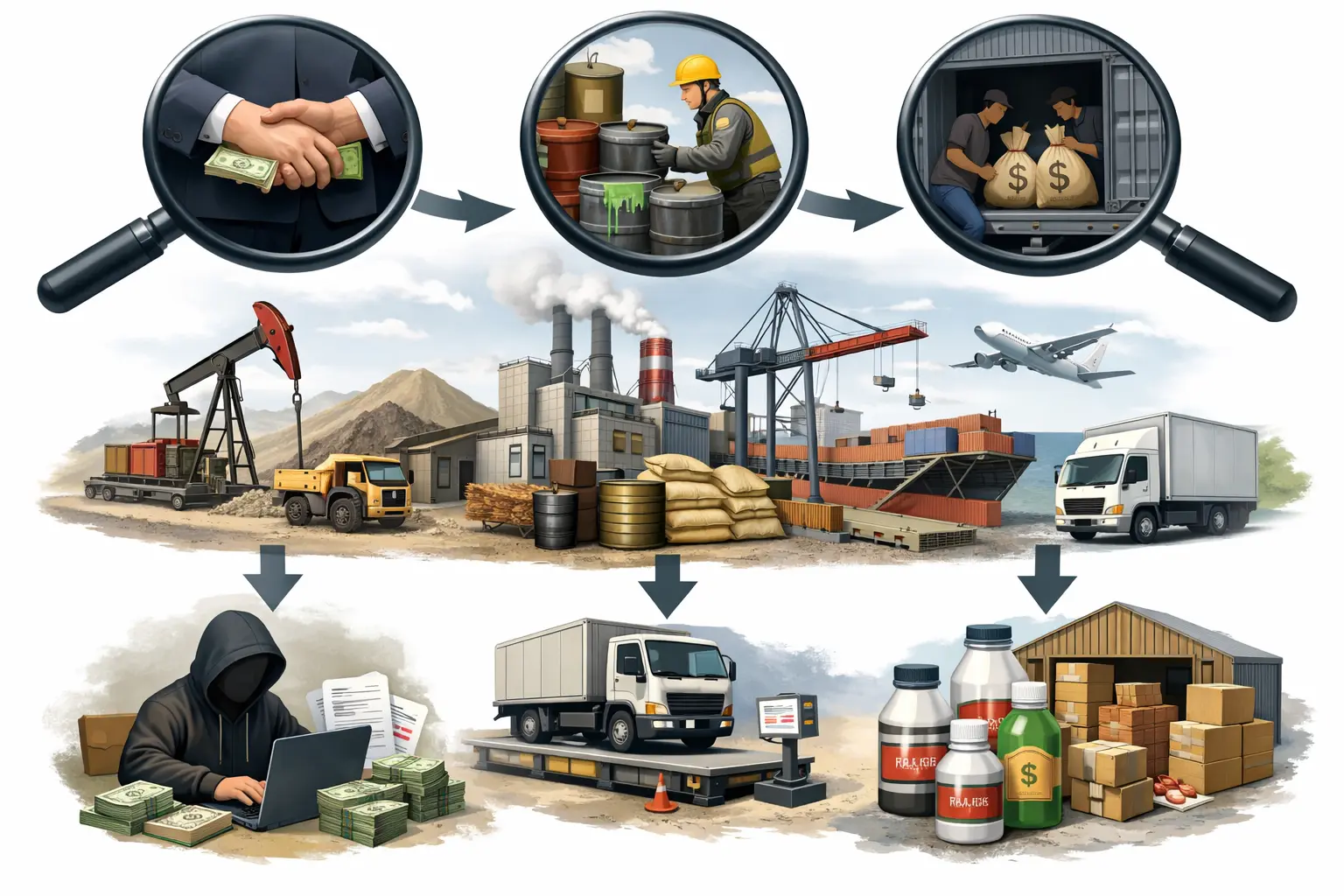 Detecting Supply Chain Abuse in Regulated Commodities