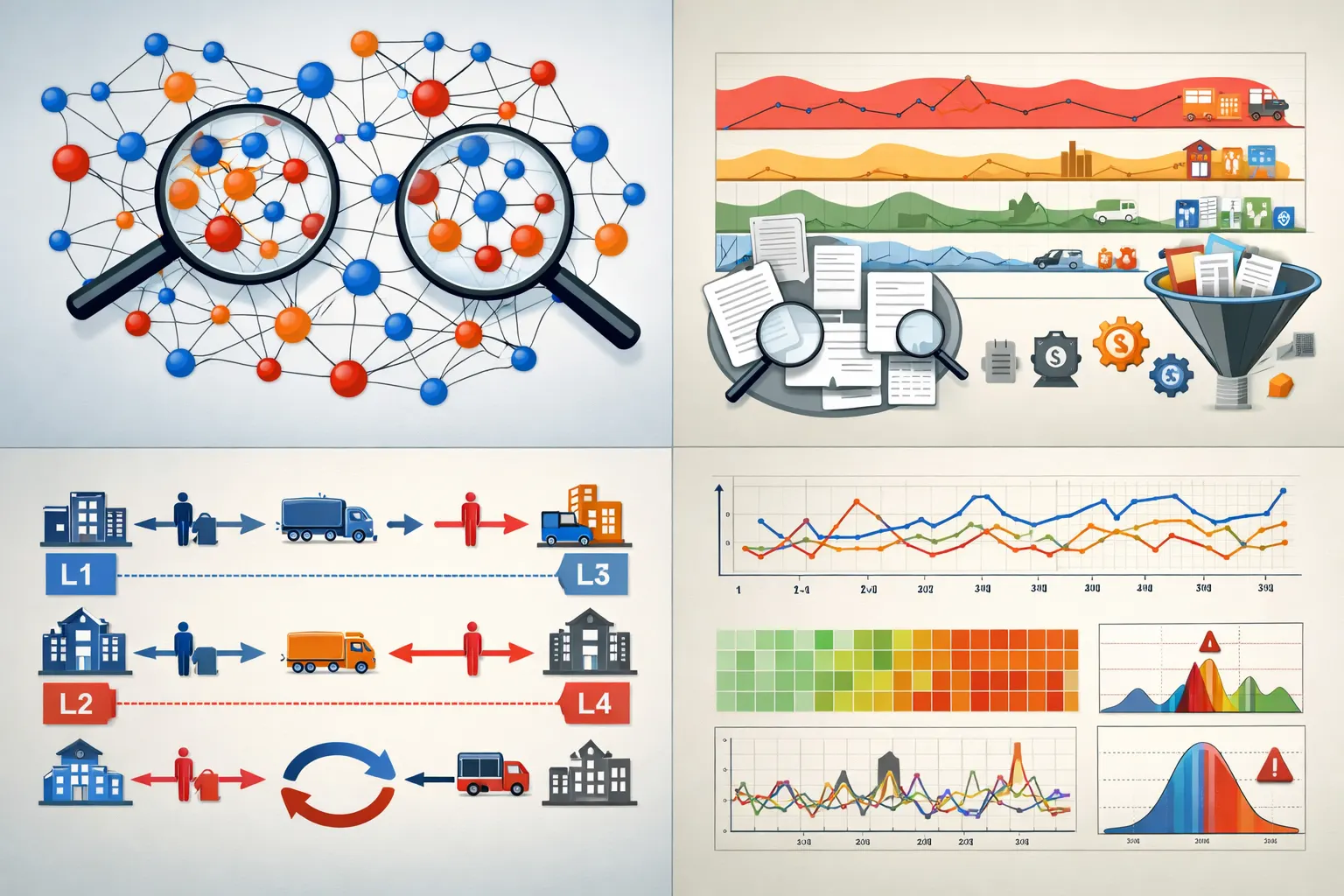 Cross-case correlation of recurring GSTINs