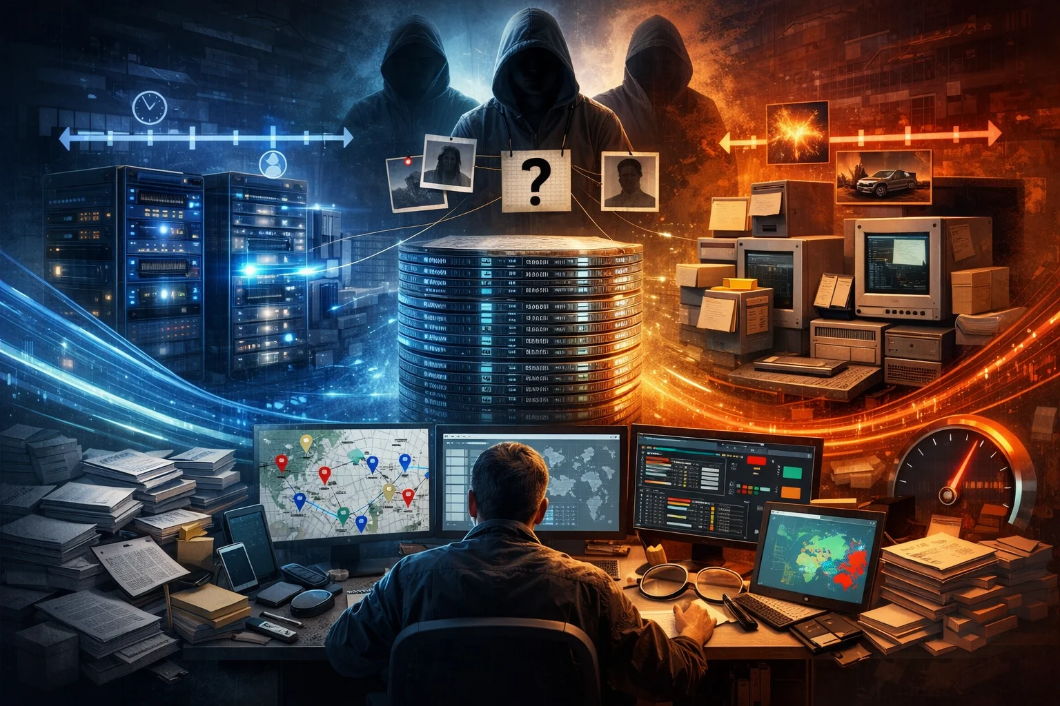 Massive volumes of CDRs from multiple telecom sources