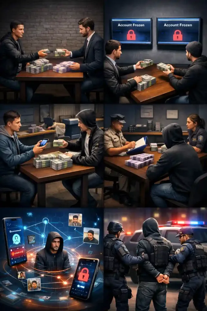 Two unrelated individuals approached independently for cash-conversion