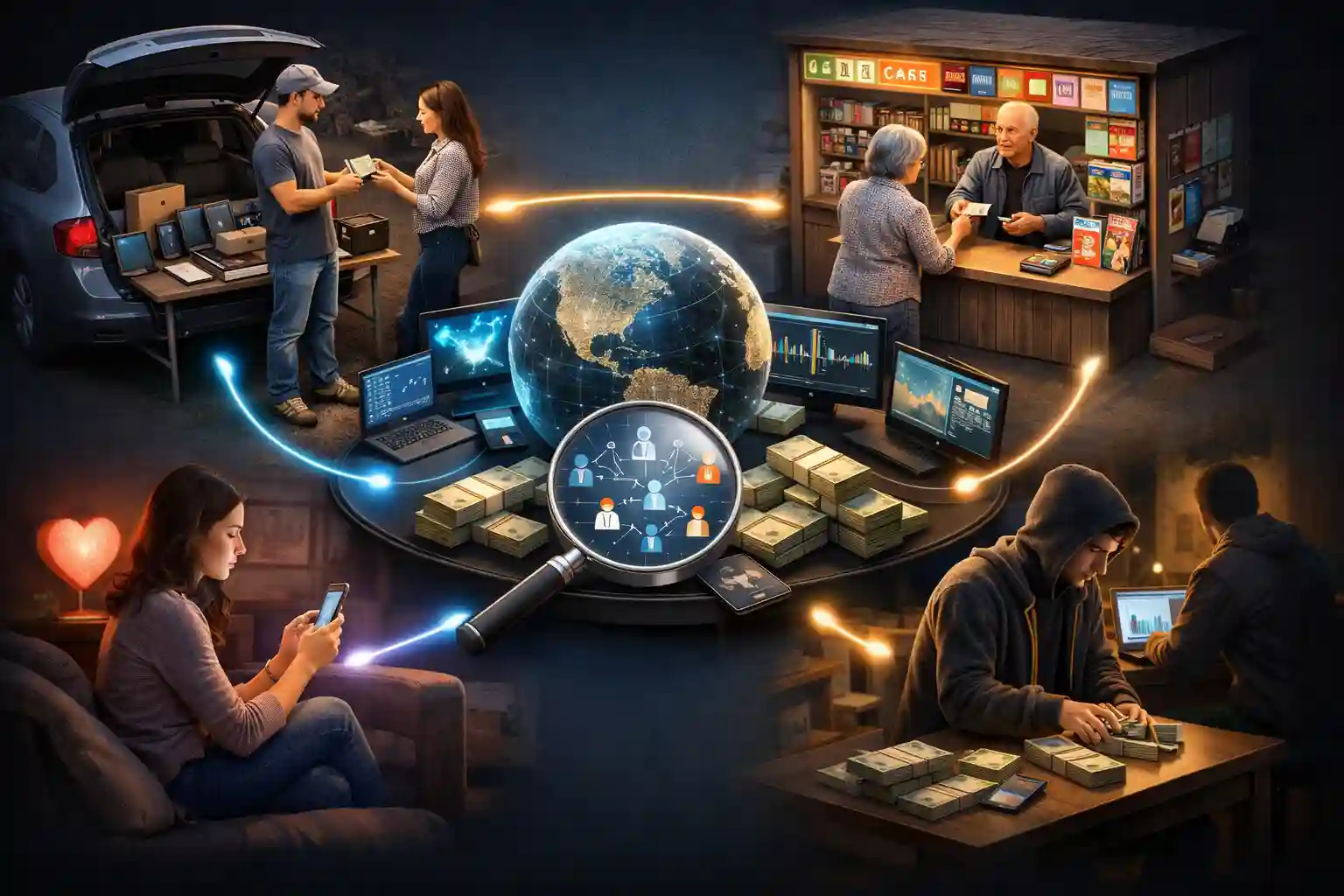 Uncovering Coordinated Investment Fraud Through Mobile Forensics