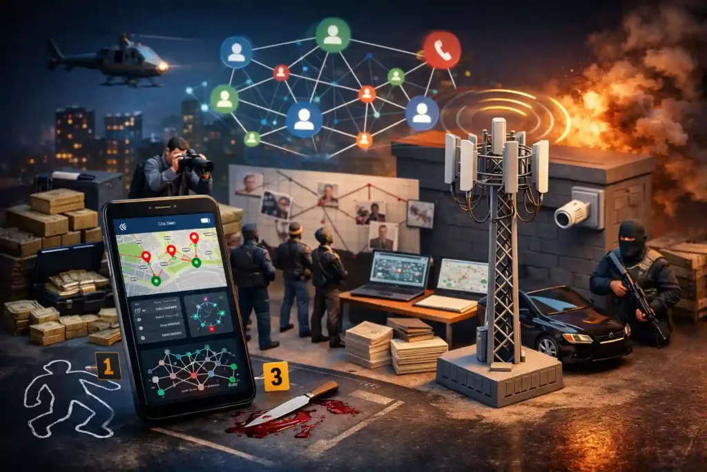 CDR Analysis in Major Criminal Investigations