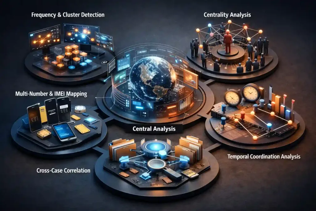  Core Analytical Layers in Organized Crime Detection