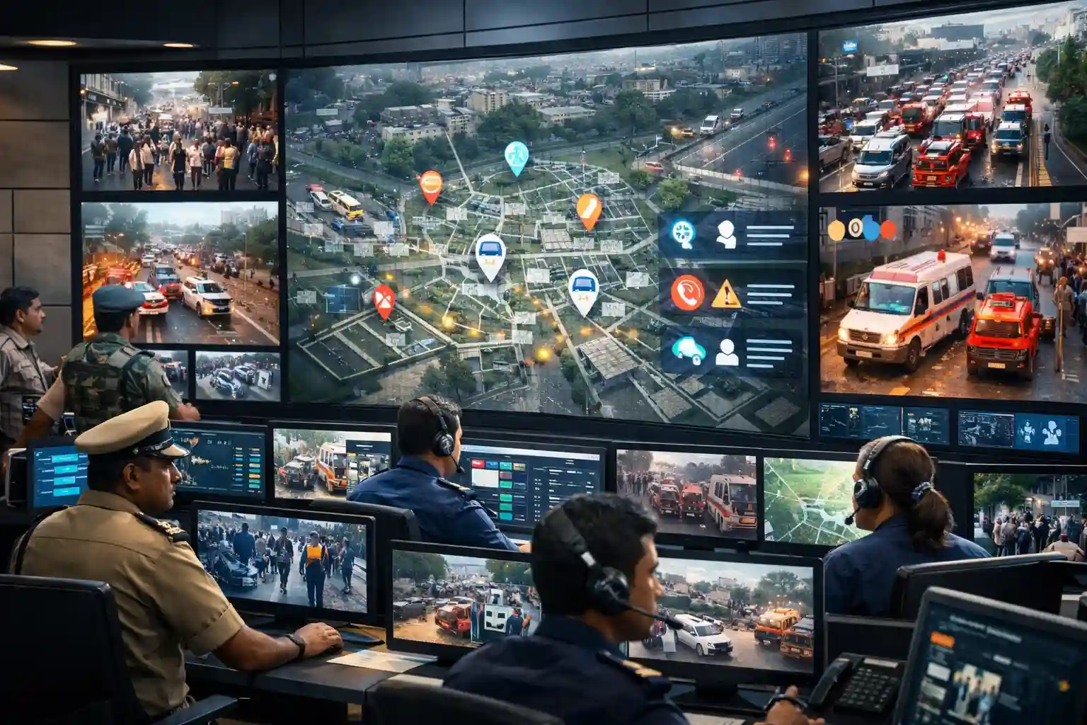Integrated Command and Control Centre for Law Enforcement