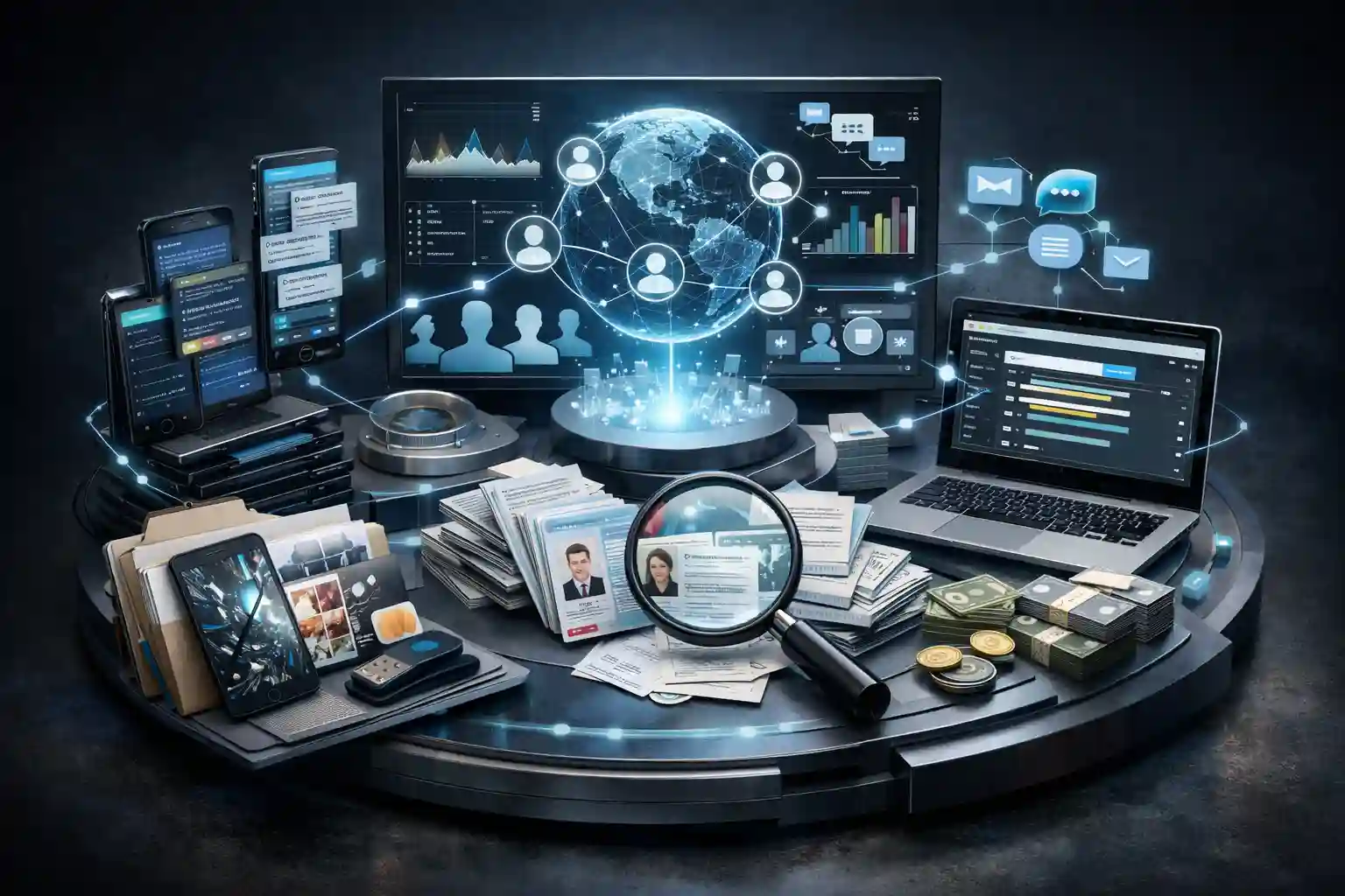 All device extractions were ingested into Argus’ unified forensic