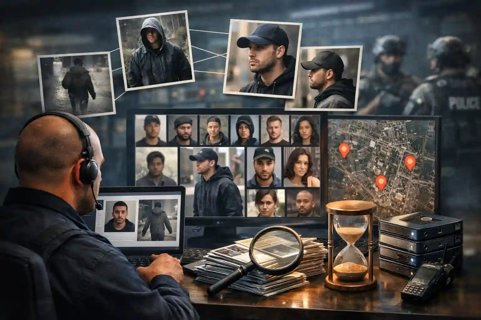 Suspect images collected frommultiple sources and datasets