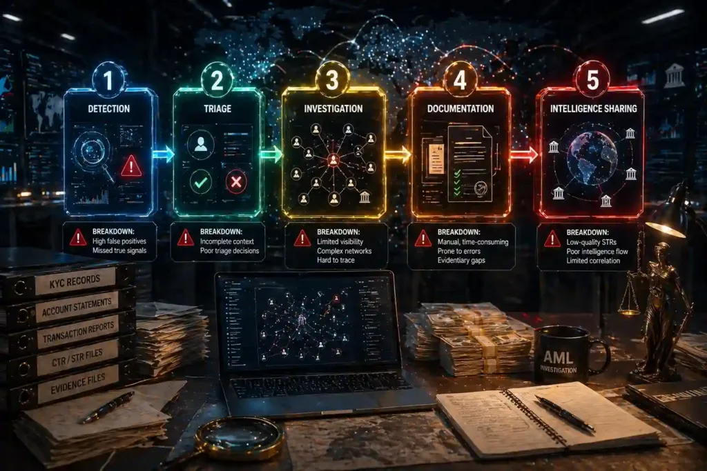 The Five Stages of an AML Investigation