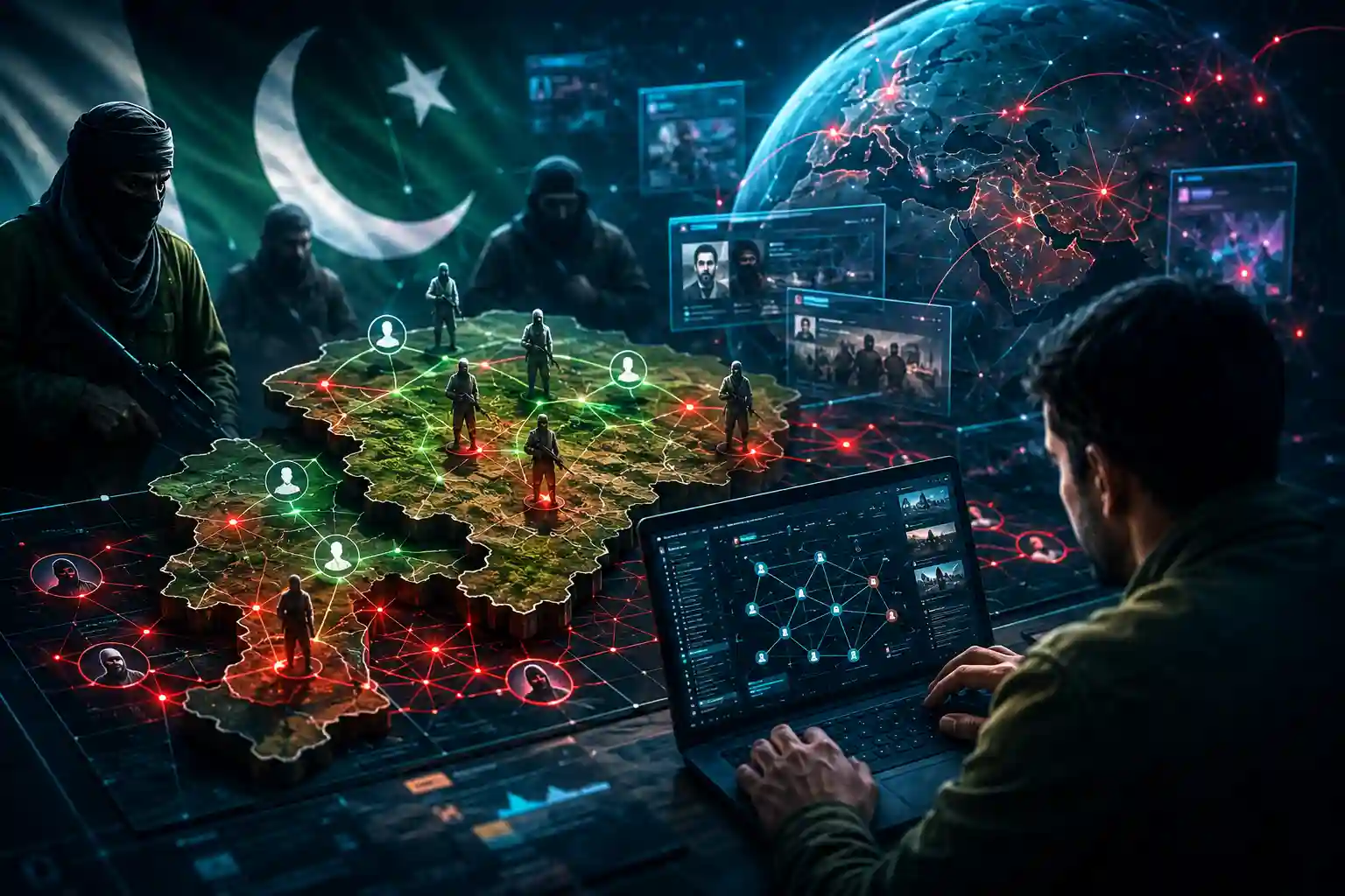 Tracking Pakistan-Backed Terror Networks Through Digital Intelligence and OSINT