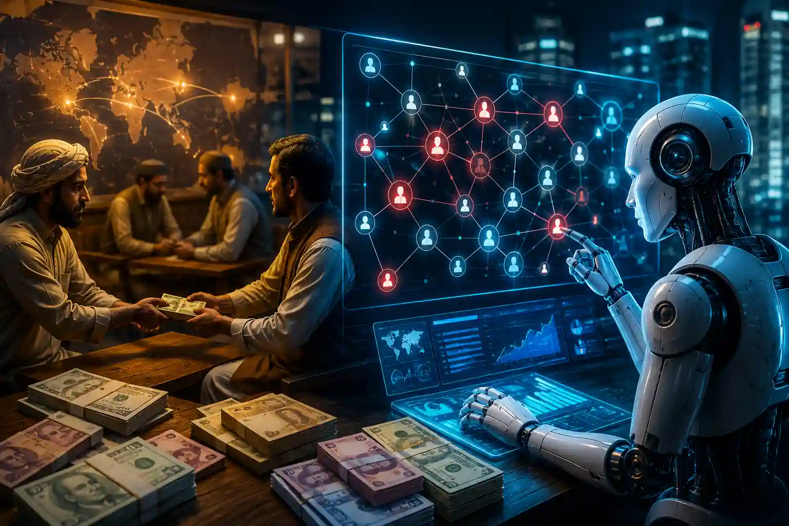 Hawala Network Detection