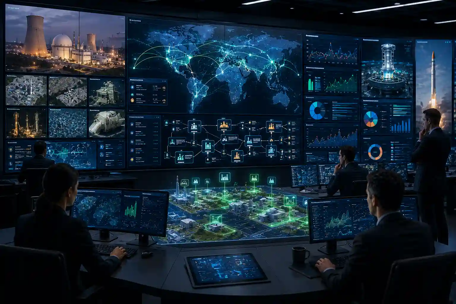 Continuously monitor strategic infrastructure developments