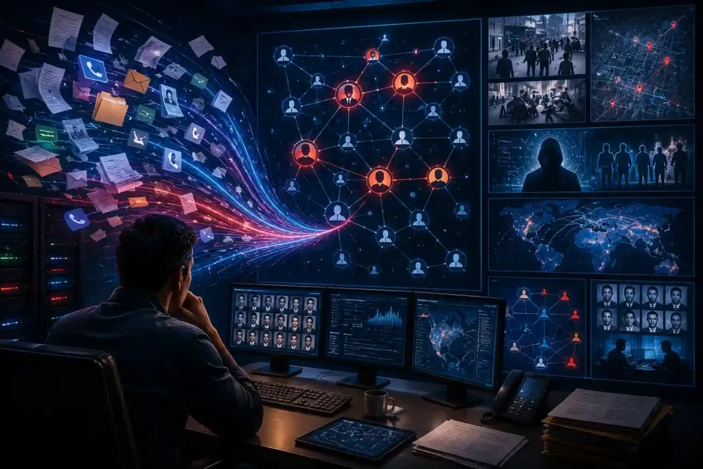 Intelligence scattered across multiple data sources