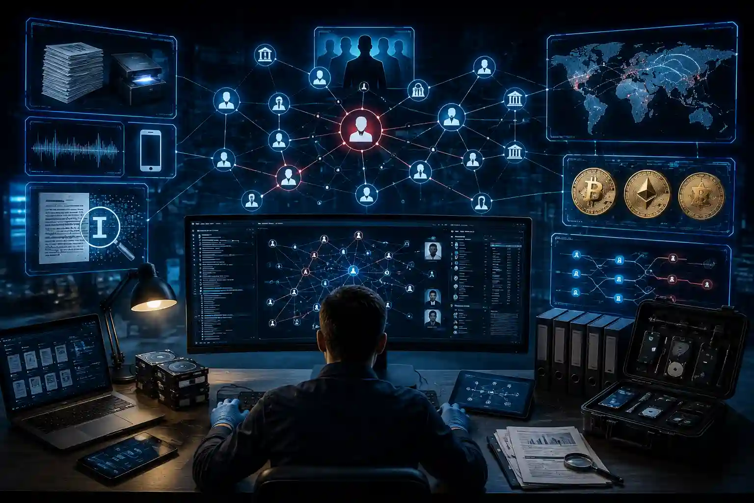 AI-powered Digital Forensics & Intelligence Correlation