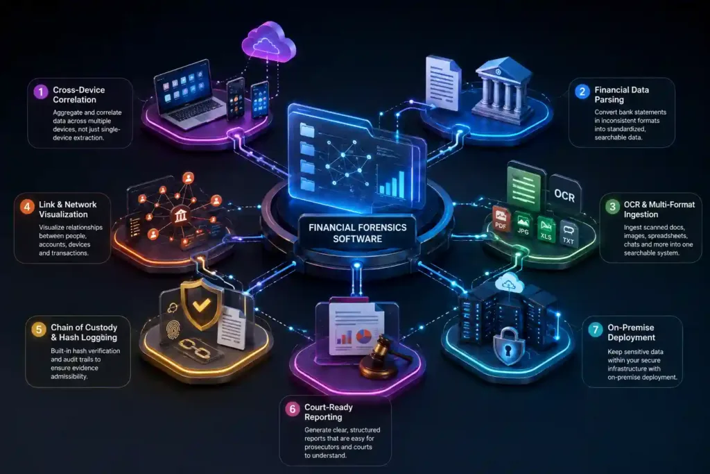 diagramof What Financial Forensics Software Should Actually Do