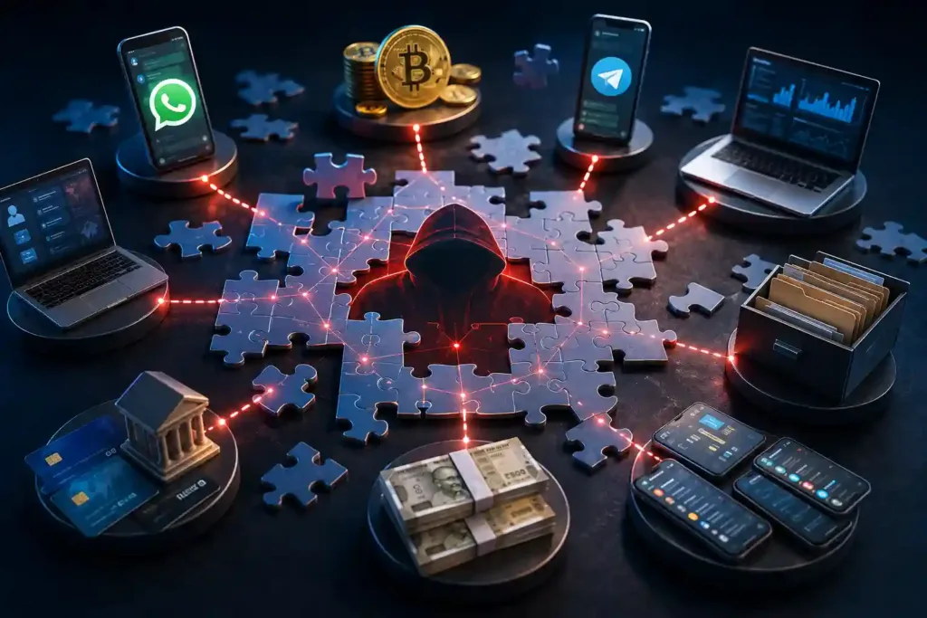 5-TIER CYBER FRAUD NETWORK