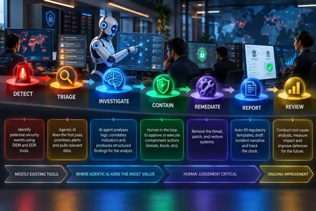 Where this fits into an actual IR workflow