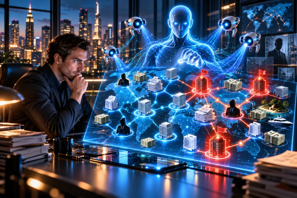 Agentic AI for Shell Company Investigation