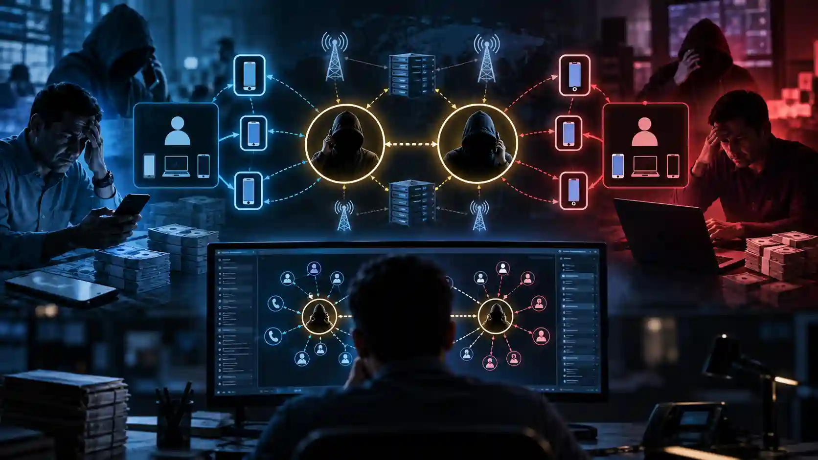 Connecting Two Cyber-Fraud Cases Through Hidden Digital Links