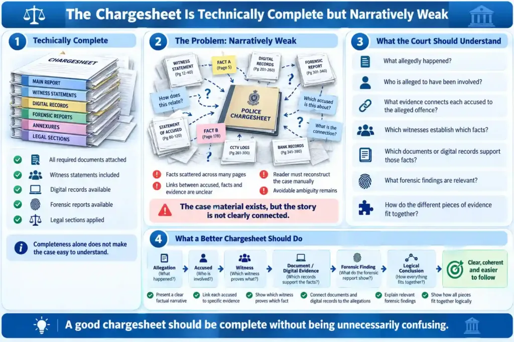 The Chargesheet Is Technically Complete but Narratively Weak