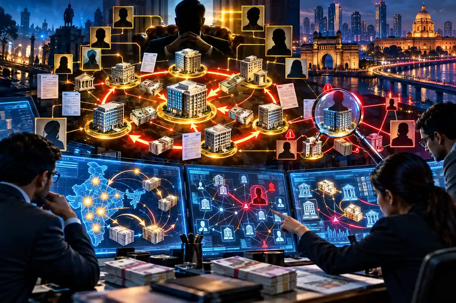 circular trading and benami networks