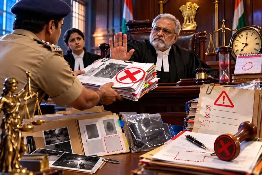 common reasons chargesheets get rejected