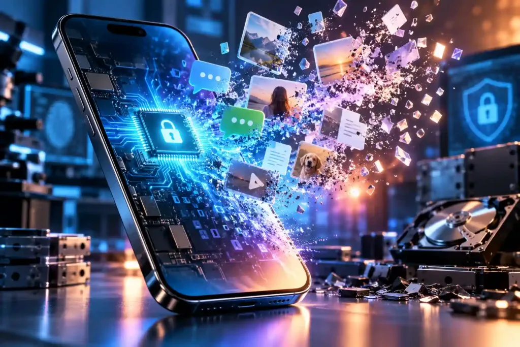 deleted data recovery on modern phones